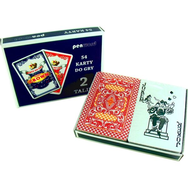 Penword Karty do gry 54 2 talie