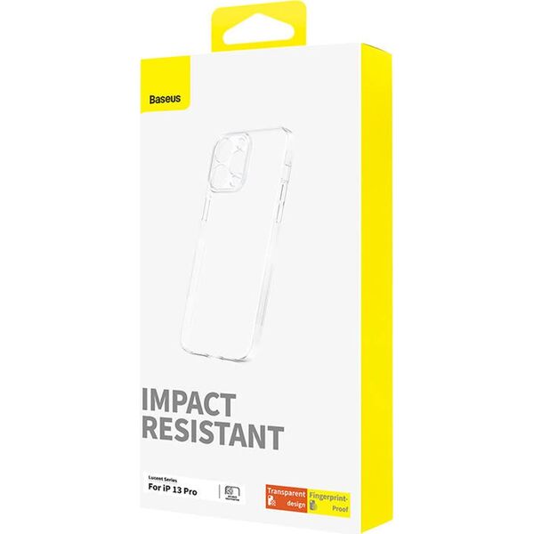 Baseus Etui na telefon IP13 PRO Baseus OS-Lucent Series (Przezroczysty)