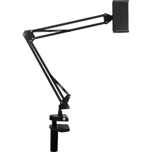 Podstawka Puluz Statyw biurkowy Puluz z uchwytem na telefon/tablet (czarny)