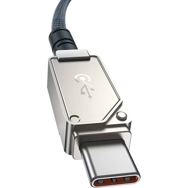 Kabel USB Baseus USB-C - Lightning 1 m Granatowy (P10355803221-00)