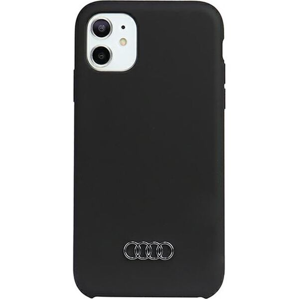 Audi Audi Silicone Case iPhone 11 / Xr 6.1" czarny/black hardcase AU-LSRIP11-Q3/D1-BK