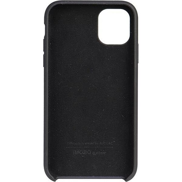 Audi Audi Silicone Case iPhone 12/12 Pro 6.1" czarny/black hardcase AU-LSRIP12P-Q3/D1-BK