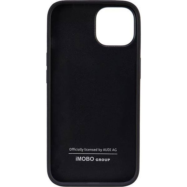 Audi Audi Synthetic Leather iPhone 14 6.1" czarny/black hardcase AU-TPUPCIP14-TT/D1-BK