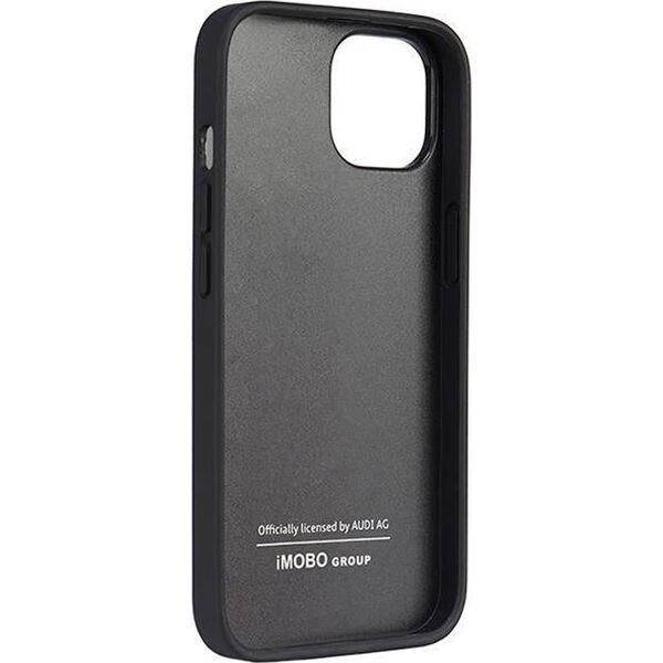Audi Audi Synthetic Leather iPhone 14 6.1" czarny/black hardcase AU-TPUPCIP14-TT/D1-BK