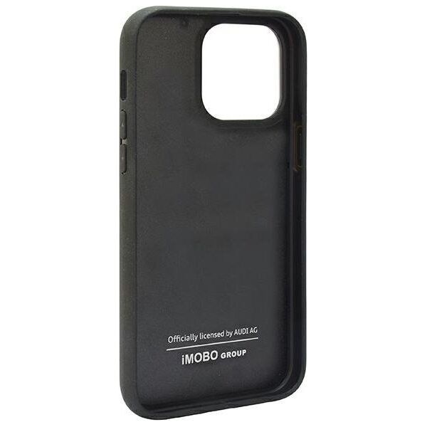 DefaultBrand Audi Carbon Fiber iPhone 14 Pro Max 6.7" czarny/black hardcase AUS-TPUPCIP14PM-R8/D1-BK