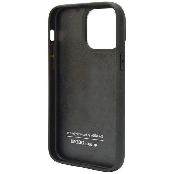 DefaultBrand Audi Carbon Fiber iPhone 14 Pro Max 6.7" czarny/black hardcase AUS-TPUPCIP14PM-R8/D1-BK