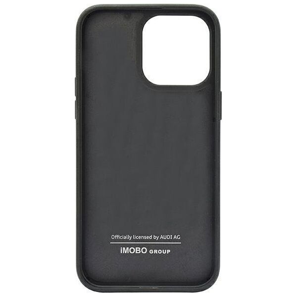 DefaultBrand Audi Carbon Fiber iPhone 14 Pro 6.1" czarny/black hardcase AUS-TPUPCIP14P-R8/D1-BK