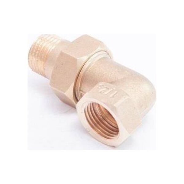 SIZER Śrubunek kątowy 1/2" oring SIZER 048