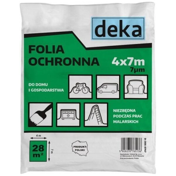Folia malarska Deka FOLIA OCHRONNA 4X7 0,007