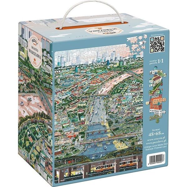 Czuczu PUZZLE 1000 PUZZLOVE MIASTO WARSZAW