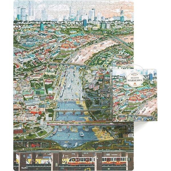 Czuczu PUZZLE 1000 PUZZLOVE MIASTO WARSZAW