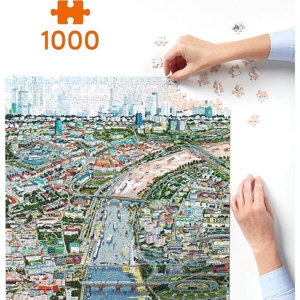 Czuczu PUZZLE 1000 PUZZLOVE MIASTO WARSZAW