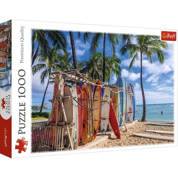 Trefl Puzzle 1000 element?w Pla?a Waikiki Hawaje
