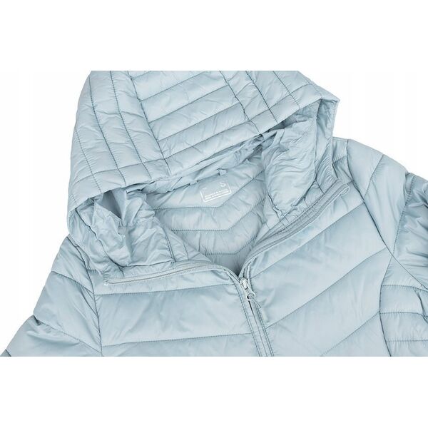 4f Kurtka damska puchowa 4F F095 jasny niebieski 4FSS23TDJAF095 34S XL