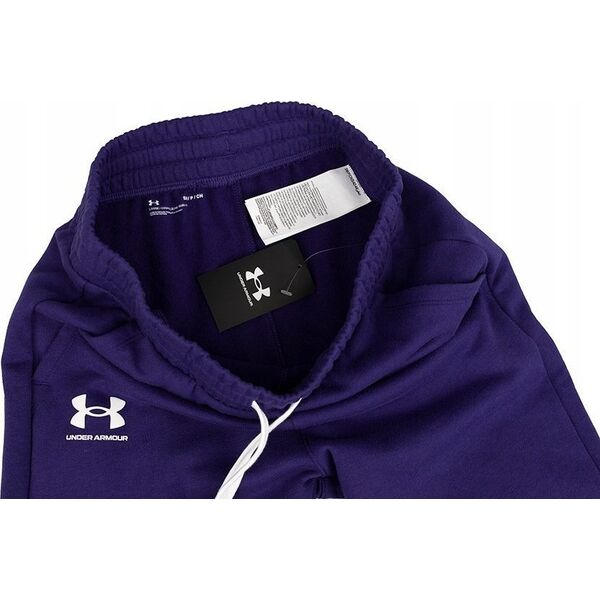 Under Armour Spodnie damskie Under Armour Rival Fleece granatowe 1356416 468 S
