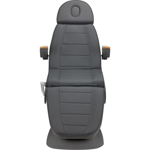 Activeshop Fotel kosmetyczny elektryczny SILLON Lux 3 silniki szary, szara podstawa