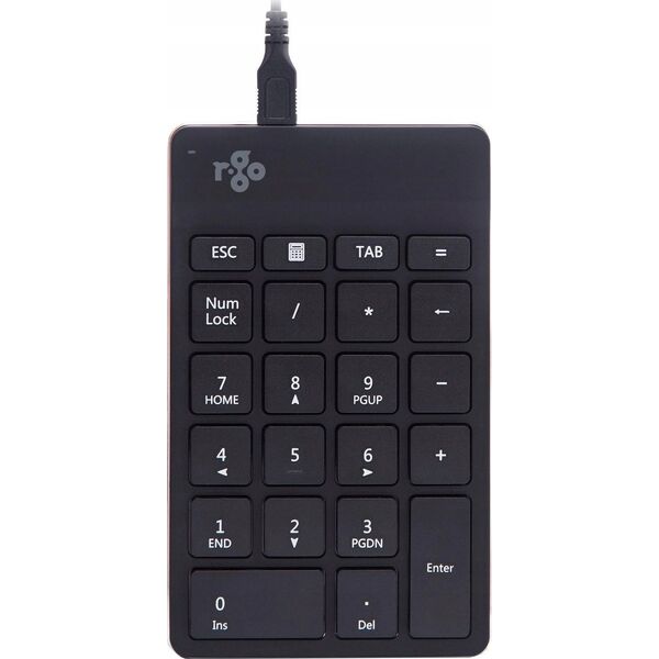 Kabel USB R-GO Tools R-Go Nummernblock Numpad Break USB kabel   schwarz