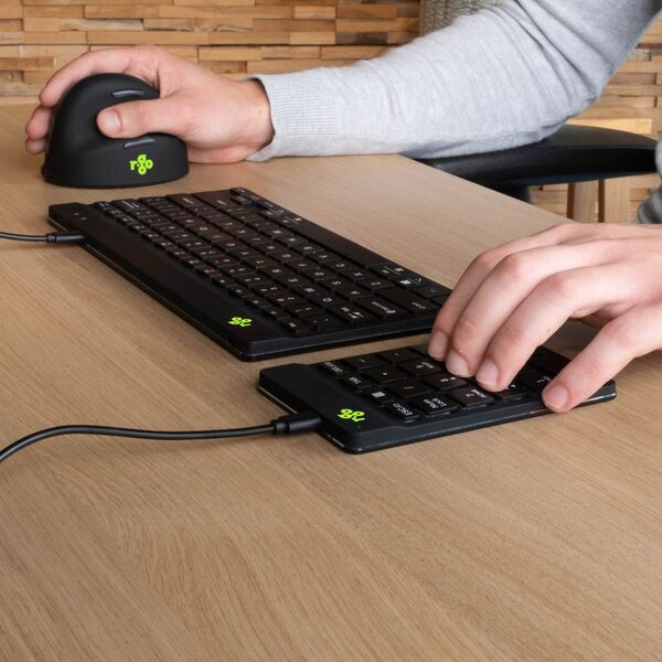 Kabel USB R-GO Tools R-Go Nummernblock Numpad Break USB kabel   schwarz