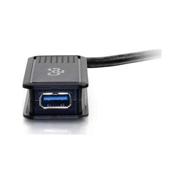 Kabel USB C2G USB-A - USB-A 5 m Czarny (89943)