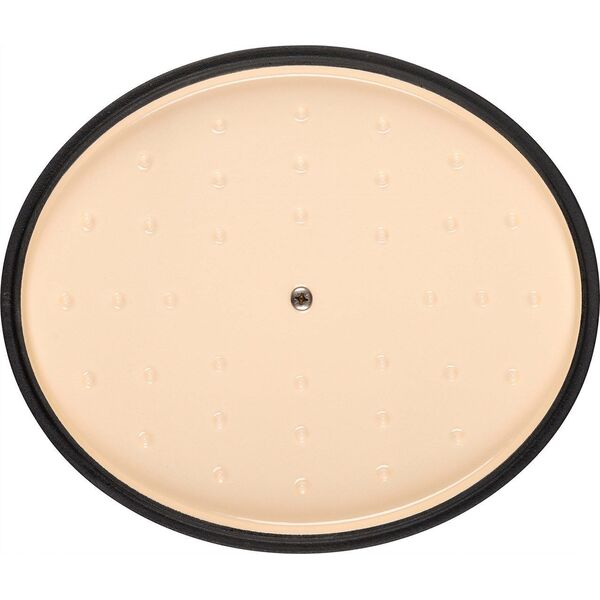 Ballarini Garnek żeliwny owalny BALLARINI BELLAMONTE 75003-546-0 - 5 5 ltr czarny