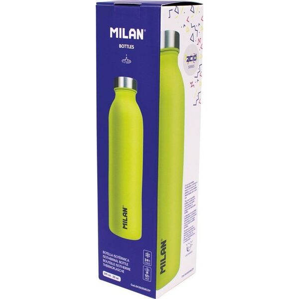 Milan Butelka termiczna 591 ml MILAN ACID żółta