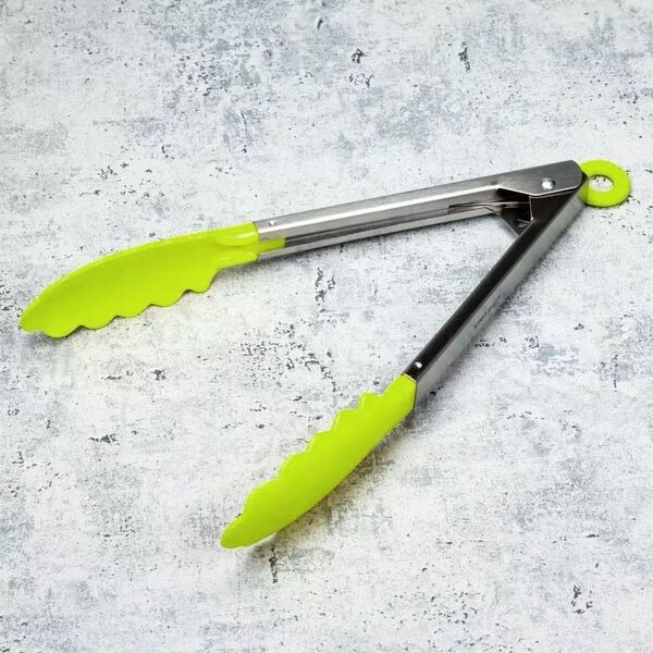 KingHoff SZCZYPCE KUCHENNE NYLONOWE 23CM KINGHOFF KH-3671 ZIELONE