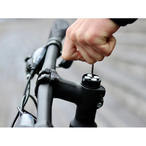 Shapeheart Uchwyt rowerowy na telefon SHAPEHEART STEM 2XL, Mocowanie na kapsel sterów (NEW)