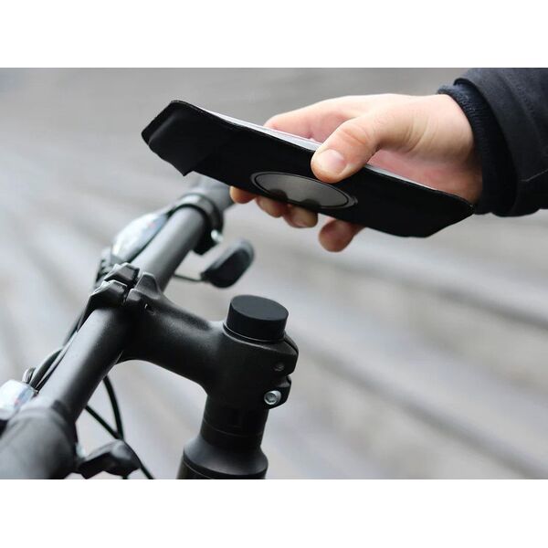 Shapeheart Uchwyt rowerowy na telefon SHAPEHEART STEM 2XL, Mocowanie na kapsel sterów (NEW)