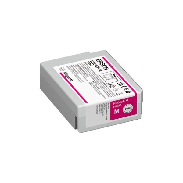 Tusz Epson Epson SJIC42P-M nabój z tuszem 1 szt. Zamiennik Purpurowy