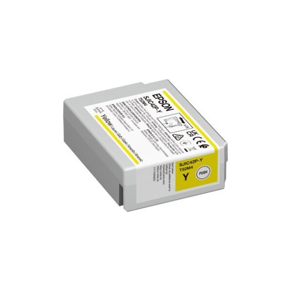 Tusz Epson Epson SJIC42P-Y nabój z tuszem 1 szt. Oryginalny Żółty