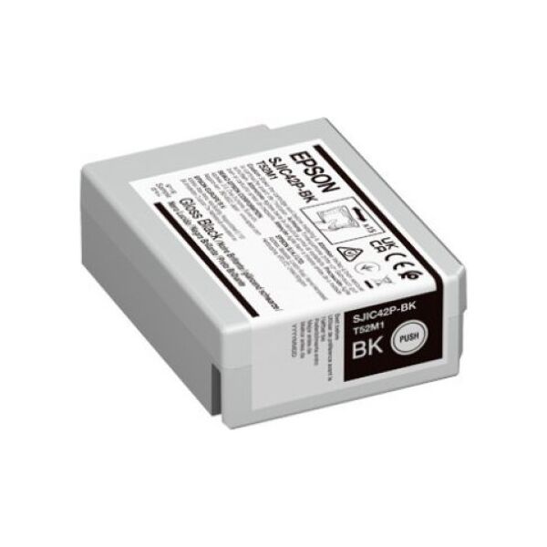 Tusz Epson Epson SJIC42P-BK nabój z tuszem 1 szt. Oryginalny Czarny