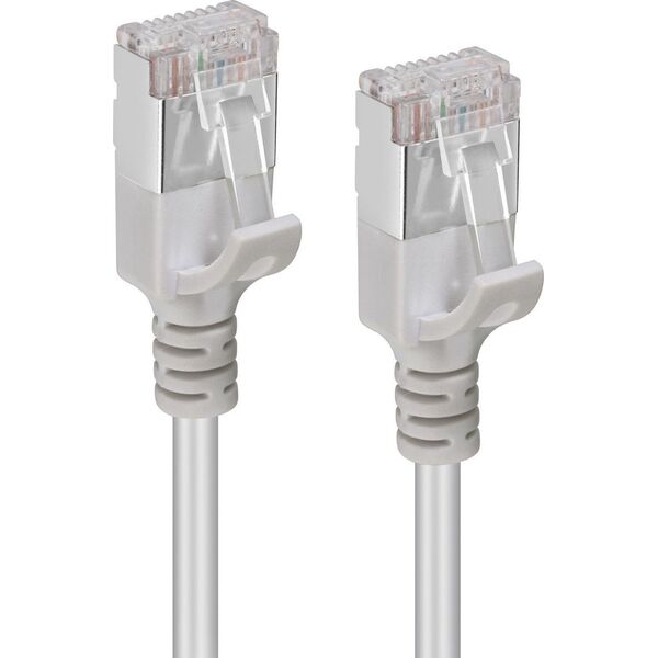 MicroConnect CAT6A U-FTP Slim, LSZH, 0.25m