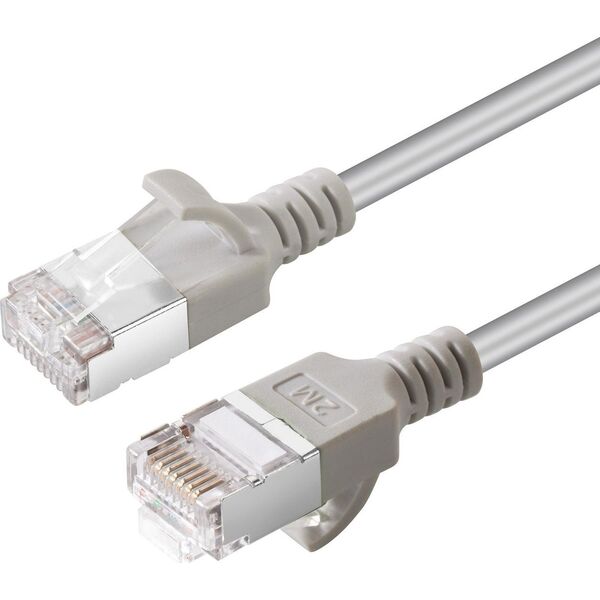 MicroConnect CAT6A U-FTP Slim, LSZH, 3m