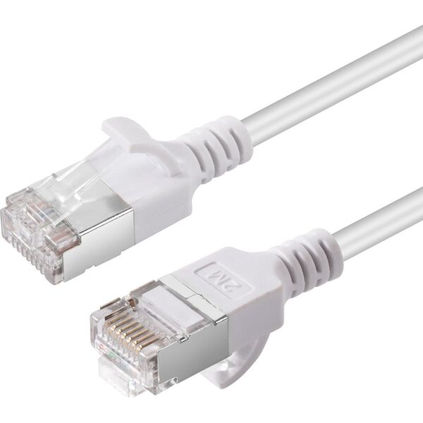 MicroConnect CAT6A U-FTP Slim, LSZH, 0.50m