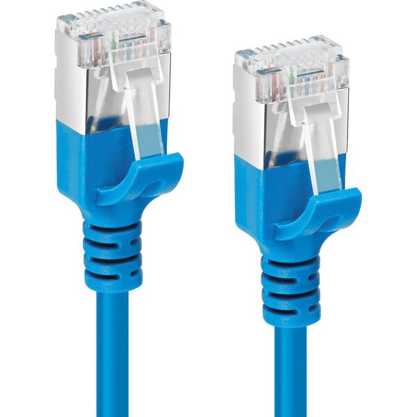 MicroConnect CAT6A U-FTP Slim, LSZH, 0.25m