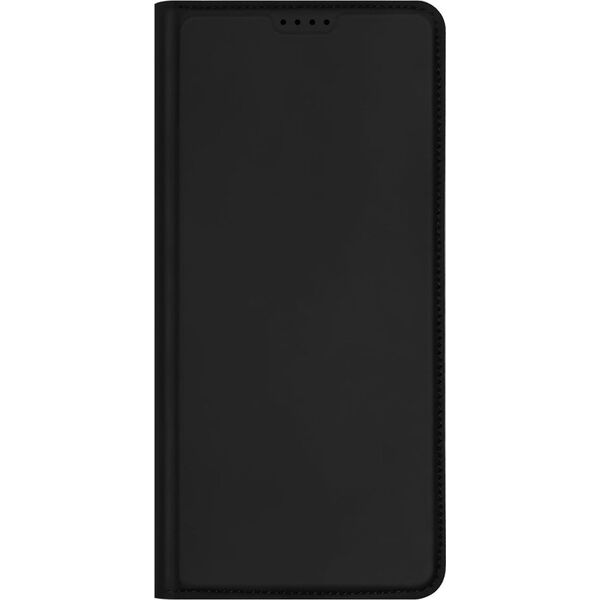 Dux Ducis DUX DUCIS SKIN PRO ETUI DO GOOGLE PIXEL 7A POKROWIEC Z KLAPKĄ PORTFEL NA KARTĘ PODSTAWKA CZARNE