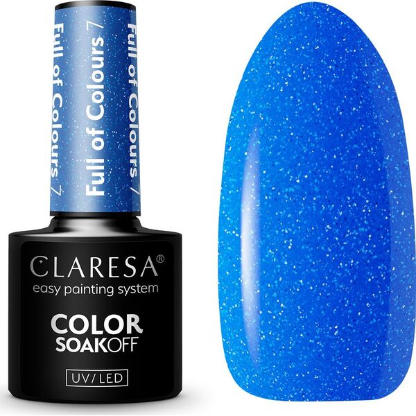 Activeshop CLARESA Lakier hybrydowy Full of colours 7 -5g