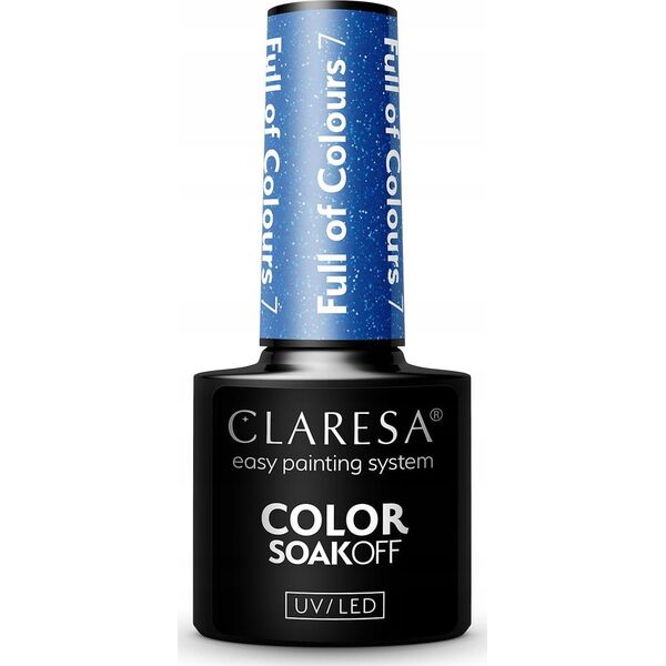 Activeshop CLARESA Lakier hybrydowy Full of colours 7 -5g