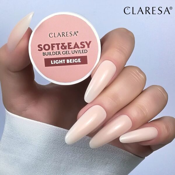 Activeshop Claresa żel budujący Soft&Easy gel light beige 45g