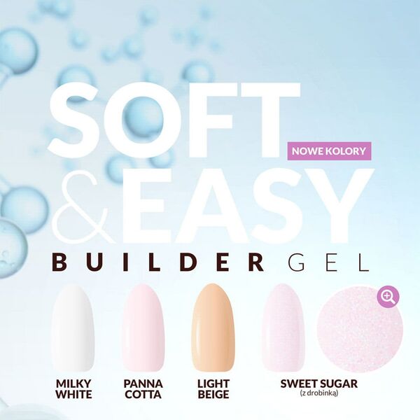 Activeshop Claresa żel budujący Soft&Easy gel light beige 90g