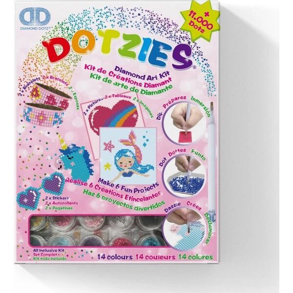 DIAMOND DOTZ DIAMOND DOTZ GIRL VARIETY PACK ACTIVITY SET
