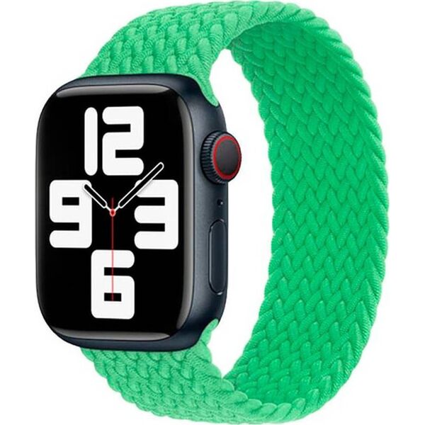 Apple APPLE PASEK APPLE WATCH 3K435ZM/A BRAIDED SOLO LOOP 41MM SIZE 5 BRIGHT GREEN ORYGINALNA PLOMBA standard