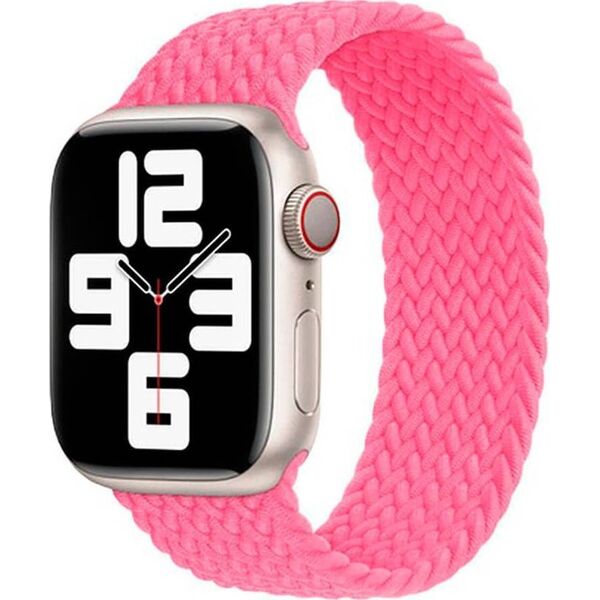 Apple APPLE PASEK APPLE WATCH 3K439ZM/A BRAIDED SOLO LOOP 45MM SIZE 7 FLAMINGO ORYGINALNA PLOMBA standard