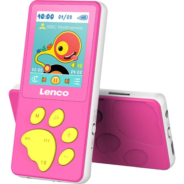 Lenco Xemio-560PK - odtwarzacz mp4, różowy