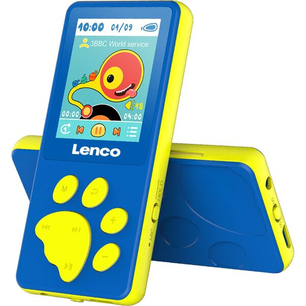 Lenco Xemio-560BU - odtwarzacz mp4, niebieski