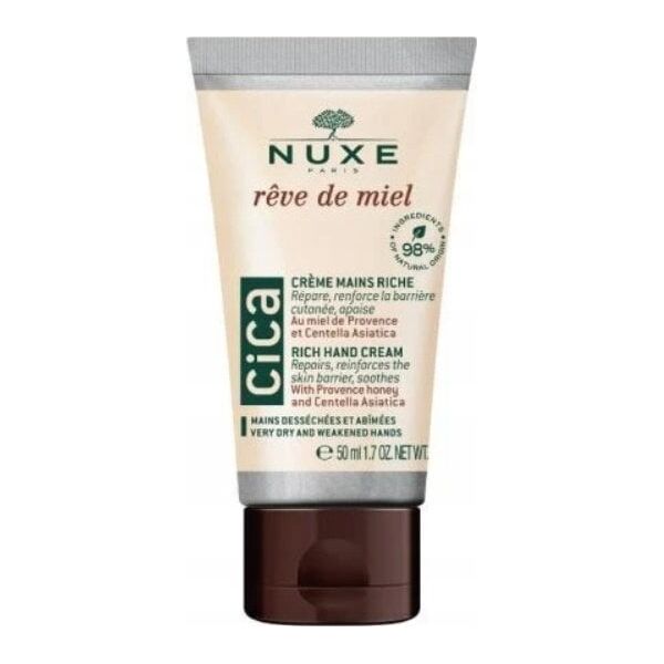 Nuxe Nuxe, Reve de Miel Cica, Vegan, Hydrating, Hand Cream, 50 ml For Women