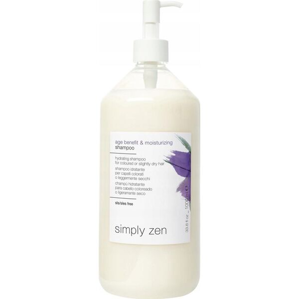 Simply Zen Simply Zen, Age Benefit & Moisturizing, Hair Shampoo, For Hydration, 1000 ml For Women