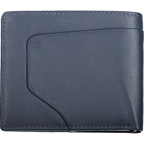 Piquadro Piquadro, Akron, Wallet, With Detachable Document Holder, Blue, For Men For Men