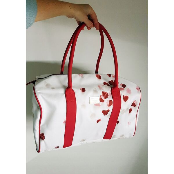Escada Escada, Celebrate N.O.W., Weekend Bag, GWP Travel Bag, White For Women