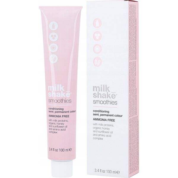 Milk Shake Milk Shake, Smoothies, Ammonia-Free, Semi-Permanent Hair Dye, Level 7 Hazelnut, 100 ml For Women